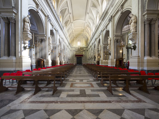 Obraz premium Die prachtvolle Kathedrale von Palermo oder Cattedrale Maria Santissima Assunta, Corso Vittorio Emanuele, Provinz Palermo,.Palermo, Sizilien, Italien, Europa