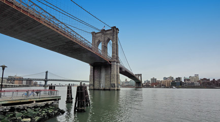 Obraz premium Most Brookliński