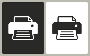 Printer - vector icon.