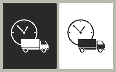 Fast delivery - vector icon.