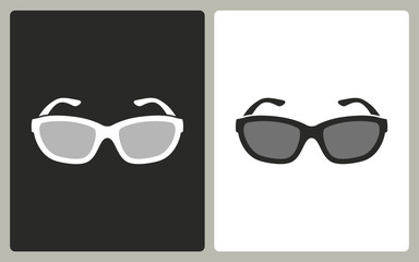 Sunglasses - vector icon.