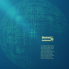 Obraz premium Abstract background with futuristic design. Eps10 Vector illustration