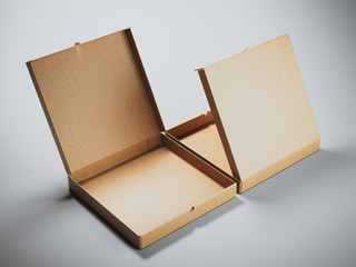 Two cardboard packages 