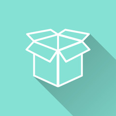 Box - vector icon.