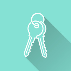 Key - vector icon.