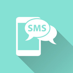 SMS - vector icon.