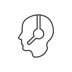 Assistance - vector icon.