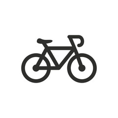 Obraz premium Bicycle - vector icon.