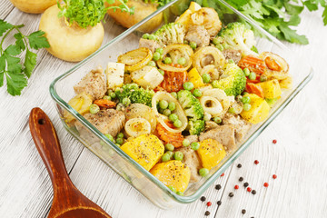 Meat stew with vegetables