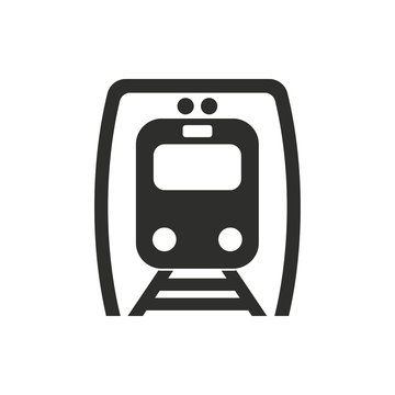 Metro - vector icon.