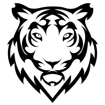 Tiger tattoo vector