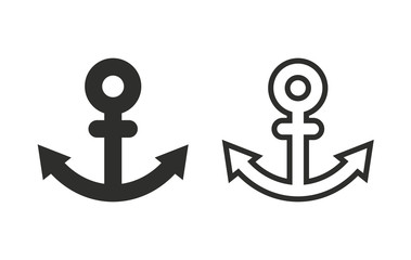 Anchor - vector icon.