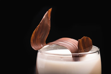 milkshake with chocolate