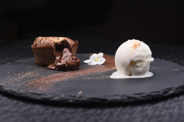 hot chocolate pudding