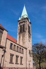 Fototapeta premium Evangelische Kirche Duisburg Laar