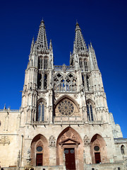 Fototapeta na wymiar Catedral de Burgos - 1
