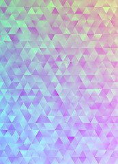 abstract geometric triangle pattern