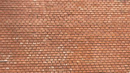 ornamental old brick wall