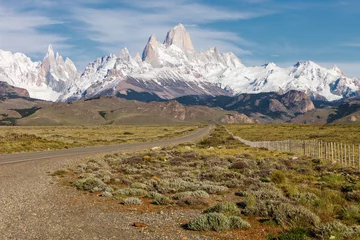 Wall murals Fitz Roy Panoramic of Fitz Roy, Argentina