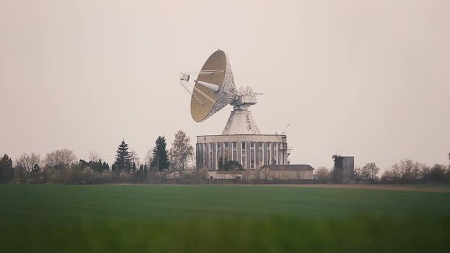 Observatory antenna center in Ukraine