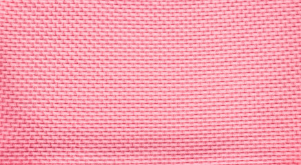 Texture of red knitted fabric
