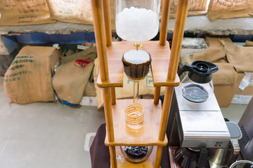 Experimental and conventional coffeemakers