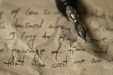 Handwriting background