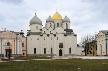 Saint Sophia Cathedral in Novgorod.