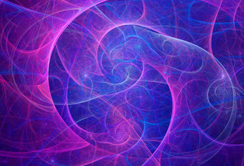 Abstract fractal illustration for creative design