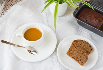 Loaf cocoa cake