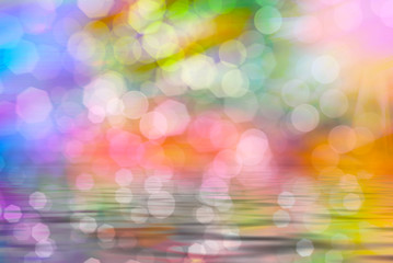 Abstract bokeh background