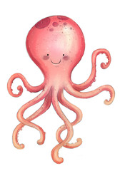 pulpo feliz