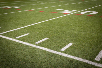 Football playing Field markings