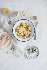 smoked trout salad