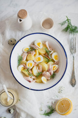 smoked trout salad
