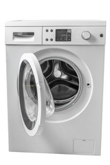 washing machine isolated on white background