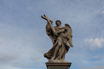 Fototapeta na wymiar Der Engel im Himmel