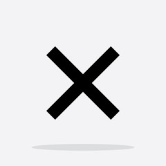 Obraz premium Close Icon, Close Menu Icon in Vector