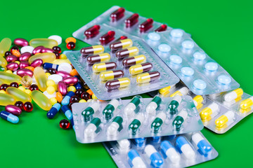 Variety of medicines and drugs