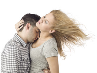 passionate sweet couple