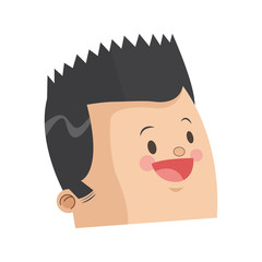 Man profile design , vector illustration