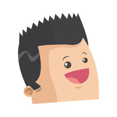 Man profile design , vector illustration