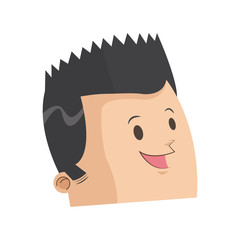 Man profile design , vector illustration