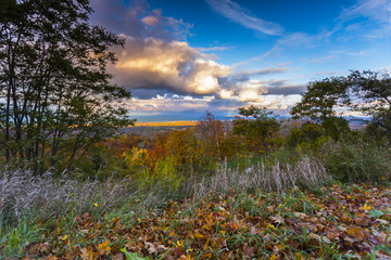 Scenic Mountain View at Sunset