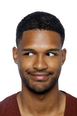 Obraz premium dark guy gesturing a funny face