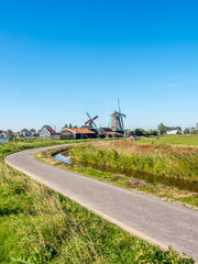 Fototapeta premium City scene of Zaan Schans
