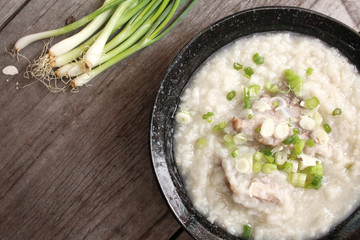 Korean rice porridge