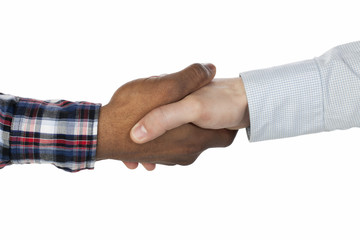  hand shake of two businessman