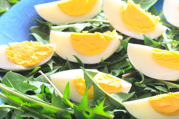 boiled eggs