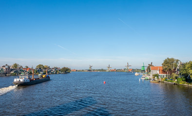 Naklejka premium City scene of Zaan Schans